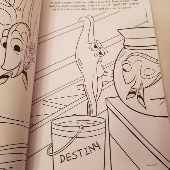 🆕️Finding Dory Coloring & Sticker Book - Picture 3 of 6